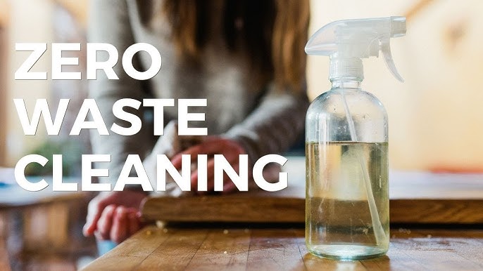 Zero waste cleaning DIY products and tips